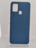 Husa Matte TPU Samsung Galaxy A21s., Albastru