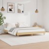VidaXL Cadru pat fără saltea stejar sonoma 140x200 cm lemn prelucrat 832040