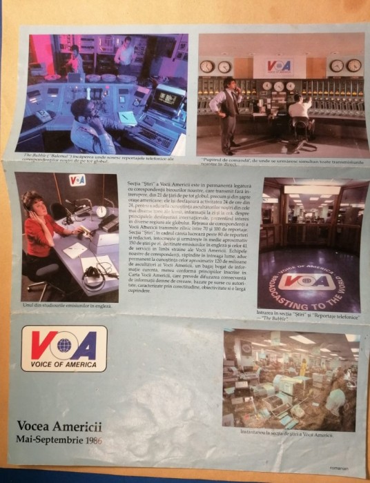 Pliant Program Vocea Americii 1986