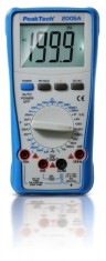 multimetru digital, PEAKTECH, PKT-P2005A, 200mV-1kV, 2mA-10A
