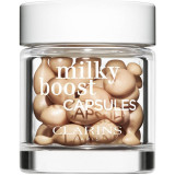 Clarins Milky Boost Capsules make-up pentru luminozitate capsule culoare 02 30x0,2 ml