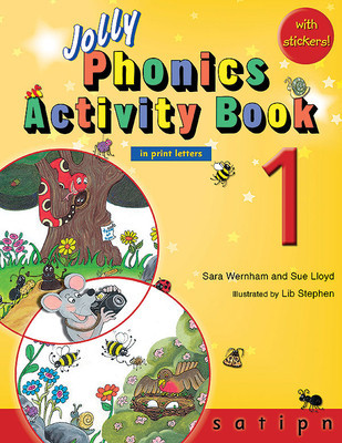 Jolly Phonics Activity Book 1 (in Print Letters) foto