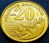 Moneda 20 DRAHME - GRECIA, anul 1990 *cod 1237 = A.UNC, Europa