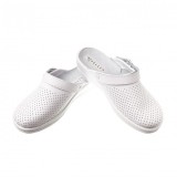 Saboti medicali piele &ldquo;Tellus&rdquo; 51-08/01 Alb - 40