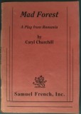 Cumpara ieftin MAD FOREST: A PLAY FROM ROMANIA BY CARYL CHURCHILL (Samuel French, Inc., 1992) [LIMBA ENGLEZA]