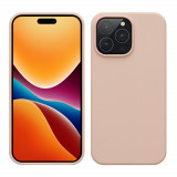 Husa Kwmobile pentru Apple iPhone 14 Pro Max, Silicon, Crem, 59074.10, Carcasa