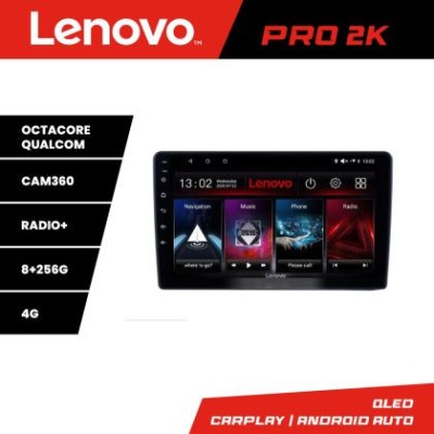 Navigatie Nissan Navara 2006-2014 Lenovo Kit-NAVARA 8 core QLED 2K 8+256 360 Android Waze USB Navigatie Internet Youtube Radio CarStore Technology foto