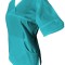 Halat Medical Pe Stil, Turcoaz cu Elastan, Model Sanda - 3XL