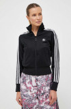 Adidas Originals bluză Adicolor Classics Firebird femei, culoarea negru, cu imprimeu IL8764IL8764