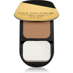 Max Factor Facefinity Refillable Fond de ten matifiant compact SPF 20 culoare 008 Toffee 10 g