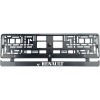 Set 2 bucati, suport numar inmatriculare Carbon, Renault., Autohelix MSA