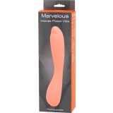 Vibrator Marvelous Intense Power Vibe, Roz, 21 cm