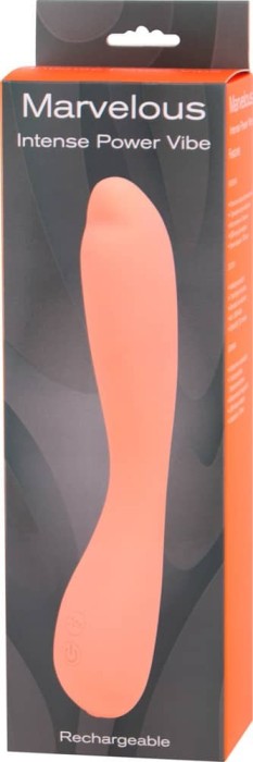 Vibrator Marvelous Intense Power Vibe, Roz, 21 cm