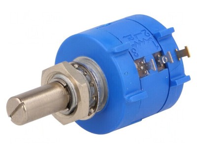 Potentiometru Axial Multiturn 1k&amp;Omega; 2W Linear IP40 foto