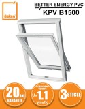 Fereastra mansarda DAKEA BETTER ENERGY PVC KPV B1500