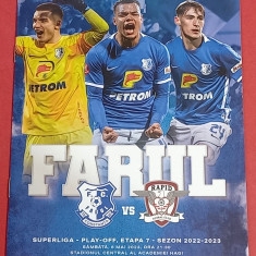 Program meci fotbal FARUL CONSTANTA - RAPID BUCURESTI (06.05.2023)