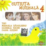 Caseta Teo / Mihaela Rădulescu / Daniela Nane / Oana Cuzino &lrm;&ndash;Cutiuța Muzicală 4, CD