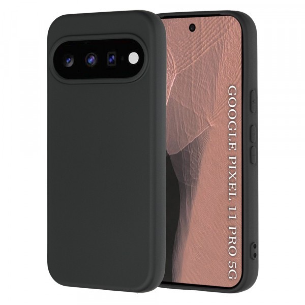 Husa pentru Google Pixel 11 Pro, Techsuit, SoftFlex, Neagra