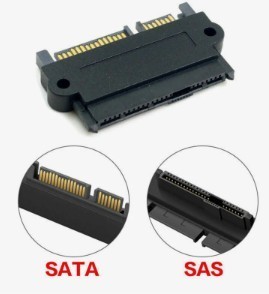 Adaptor SATA SAS SFF-8482 foto