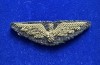 Insigna brodata observator / navigator perioada Regalista, aviatie militara Romania