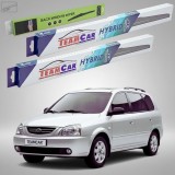 Cumpara ieftin Ștergătoare Kia Carens FC/FJ 1999-2006 | Set Față și Spate Hibrid &ndash; TeamCar&reg;