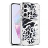 Husa pentru samsung galaxy a35 5g, atasare magnetica, magsafe, pattern skin 50, clear