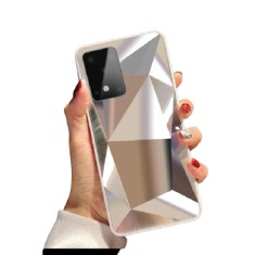 Huse telefon cu textura diamant Samsung Galaxy S20 Ultra , Auriu