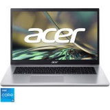 Laptop Acer Aspire 3 A317-54, 17.3, procesor Intel Core i5-1235U, 16GB, 512GB, Intel Iris Xe Graphics, No OS, Pure Silver