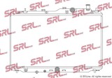 Radiator Honda Hr-V (Ru) 15-, motor: 1.5, 668x375x16, SRLine, Aluminiu/ Plastic brazat, 1901050ZG51