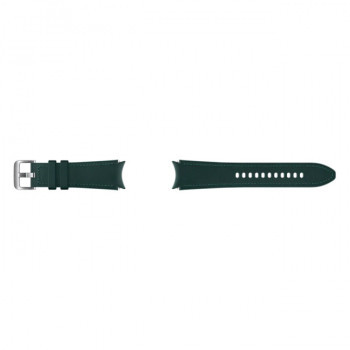 Samsung Galaxy Watch 4, Galaxy Watch 4 Classic Set curea hibrid piele (M/L) verde ET-SHR89LGEGEU foto