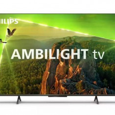 Televizor LED Philips 127 cm (50inch) 50PUS8118/12, Ultra HD 4K, Smart TV, Ambilight pe 3 laturi, WiFi, CI+