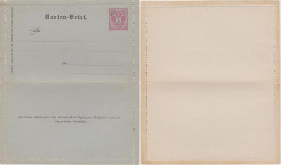 Austria - Postcard Classic Unused 5Kr Postal Stationery Letter Card D.388 foto