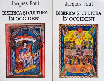 Biserica Si Cultura In Occident Vol. 1-2 - Jacques Paul , D1 foto