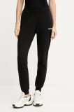 Armani Exchange pantaloni de trening din bumbac culoarea negru, uni, XW001454 AF10830