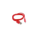Cablu USB 2.0 la Micro USB 2M Rosu Date si Incarcare
