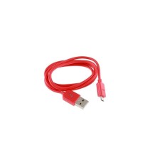 Cablu USB 2.0 la Micro USB 2M Rosu Date si Incarcare