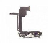 Flex Incarcare iPhone 15 Pro Max Blue Titanium - Mufă Incarcare, Piese Schimb, Reparatii GSM