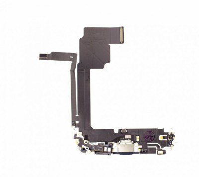 Flex incarcare iPhone 15 Pro Max, Blue Titanium foto