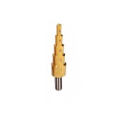 Cumpara ieftin Burghiu conic in trepte, acoperit cu titan, din otel, 4-12 mm
