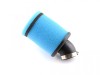 Filtru Aer Sport Moto Revo, &Oslash;35mm, Cot 45 Grade, Albastru, Cilindric, Burete, Scuter