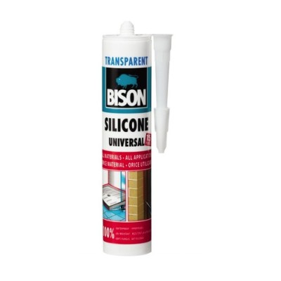 BISON Silicon universal transparent 280ml foto