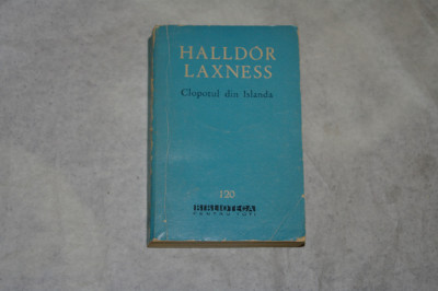 Clopotul din Islanda - Halldor Laxness - 1962 foto