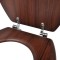 Capace WC, 2 buc., maro, MDF - 6
