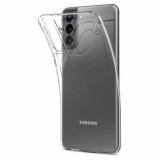 Cumpara ieftin Husa Samsung Galaxy S21 Transparenta LC Spigen