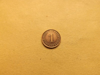 Germania 1 Reichspfennig / Pfennig 1925 J foto