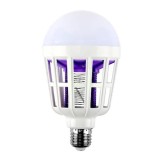 Bec LED Puternic cu Lumina Albastra si Electrosoc Impotriva Tantarilor, Mustelor si Insectelor Zburatoare, 3W, Premium, Original Deals