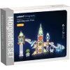 Labirint magnetic Diamond cu lumini - In spatiu 69 piese (7.5 cm)