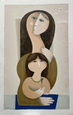 Litografie color Sami Briss