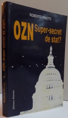 OZN SUPER-SECRET DE STAT? de ROBERTO PINOTTI, 1996 foto