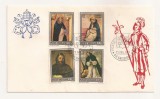 P7 FDC VATICAN- S. Domenico Di Guzman - First day of Issue, necirc. 1971